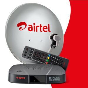 Airtel DTH HD Set Top Box | 6 Months Entertainment HD Pack I Free Standard Installation | Recording Feature
